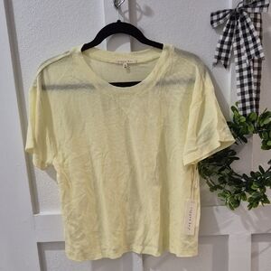 Copper Key Soft Yellow Short Sleeve Tee